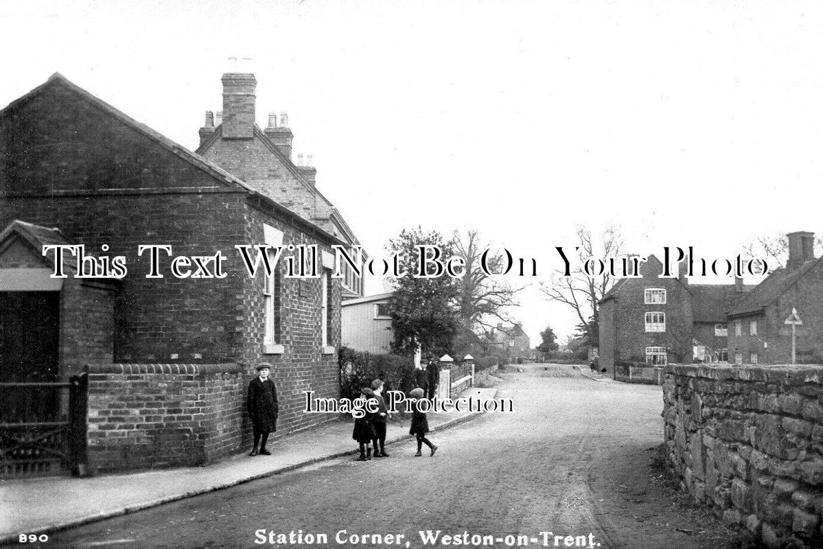 DR 3179 - Station Corner, Weston On Trent, Derbyshire