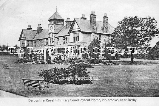 DR 318 - Derbyshire Royal Infirmary, Holbrooke Near Derby c1911