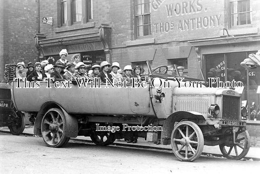 DR 3181 - Charabanc, Nottingham Road, Ripley, Derbyshire