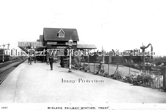 DR 3192 - Trent Railway Station, Derbyshire c1910