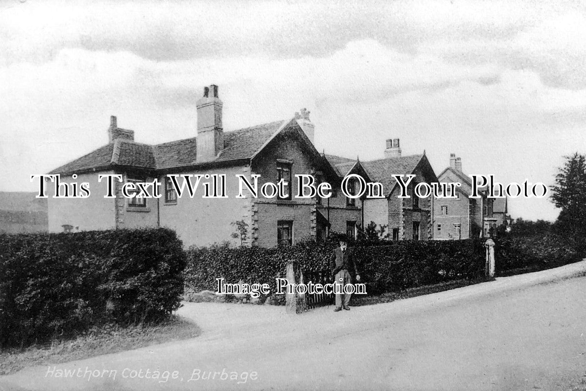 DR 3215 - Hawthorn Cottage, Burbage, Derbyshire c1908