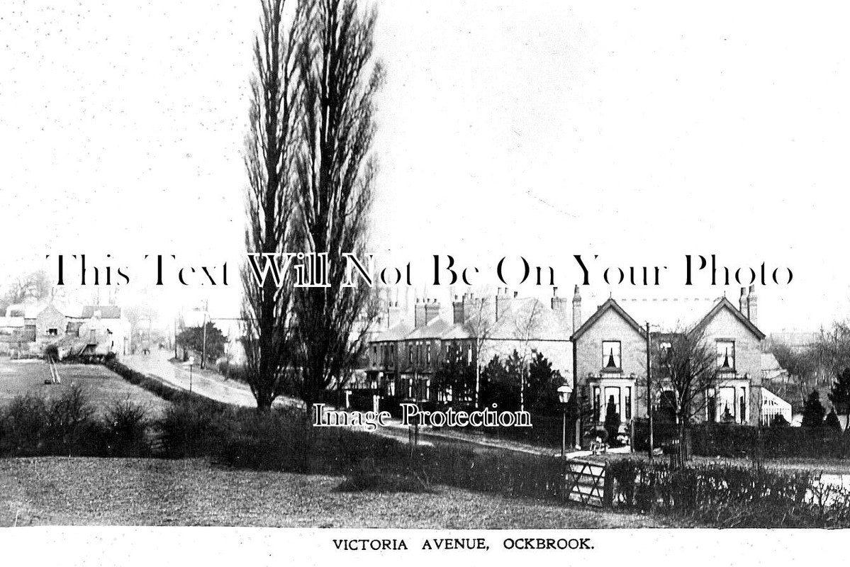 DR 3218 - Victoria Avenue, Ockbrook, Derbyshire c1911