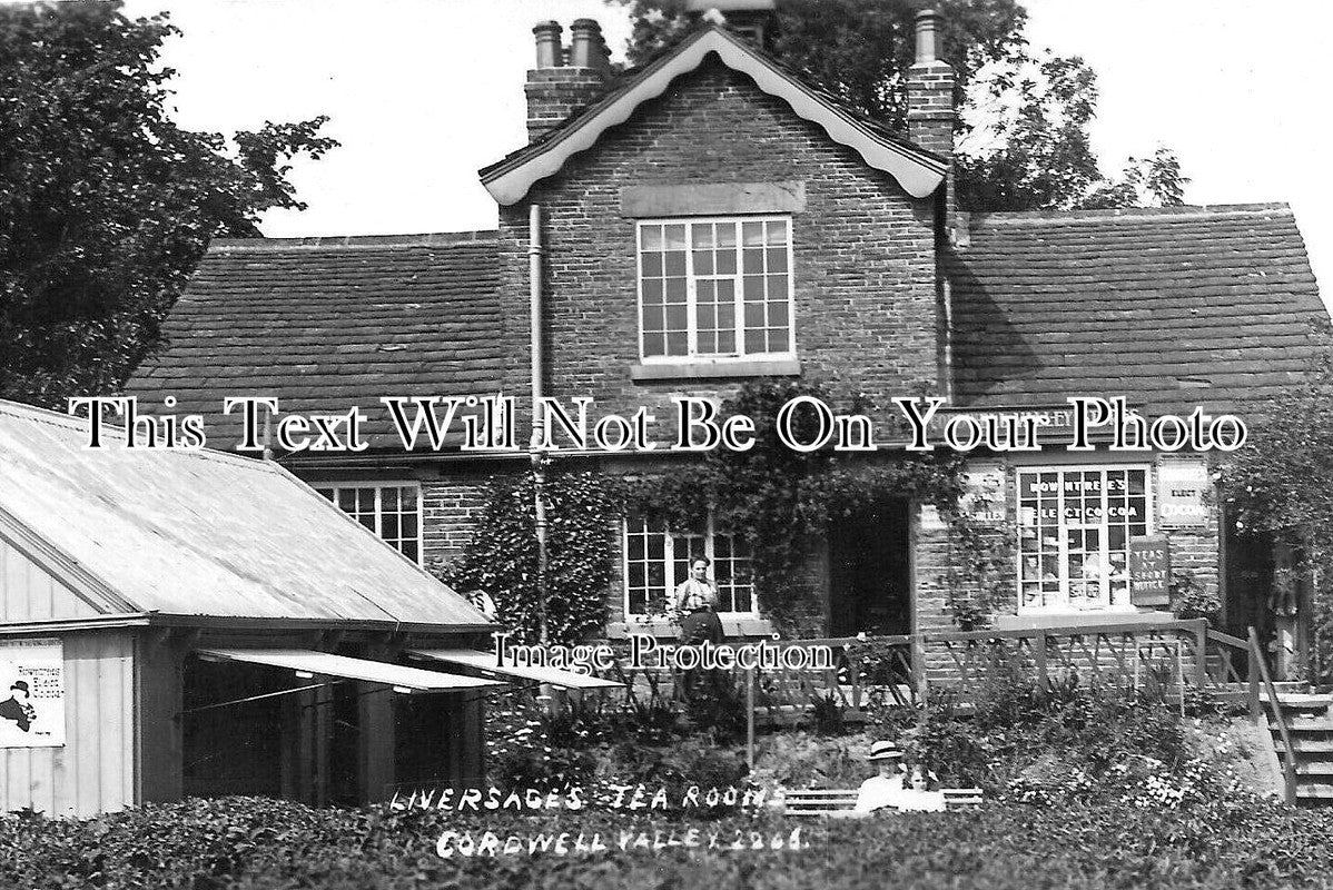 DR 3226 - Liversages Tea Rooms, Cordwell Valley, Derbyshire