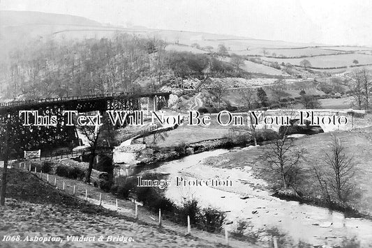 DR 3259 - Ashopton Viaduct & Bridge, Derbyshire c1912