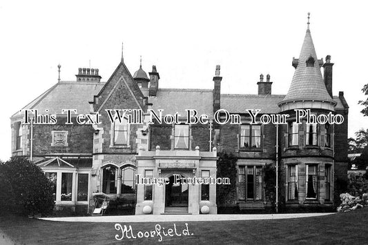 DR 3265 - Moorfield House, Glossop, Derbyshire c1915