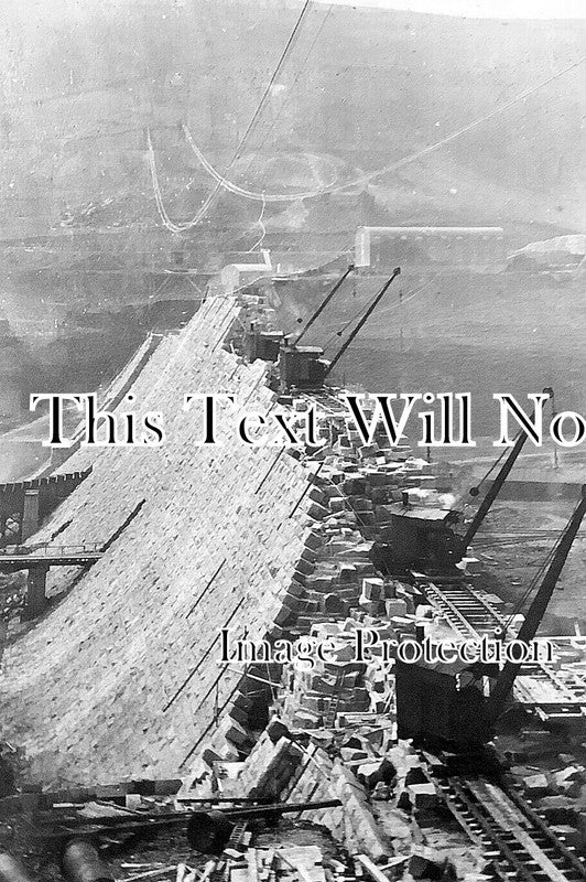 DR 3269 - Derwent Dam Construction, Derbyshire 1909