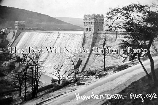DR 3270 - Howden Dam, Derbyshire 1912