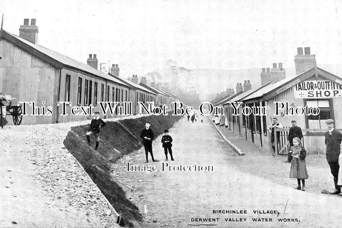 DR 3274 - Birchinlee Village, Derwent Valley Water Works, Derbyshire