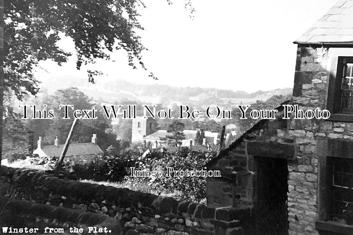 DR 3285 - Winster From The Flat, Derbyshire