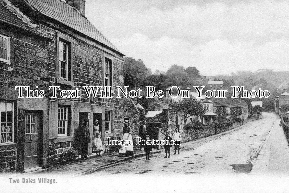 DR 3287 - Two Dales Village, Derbyshire