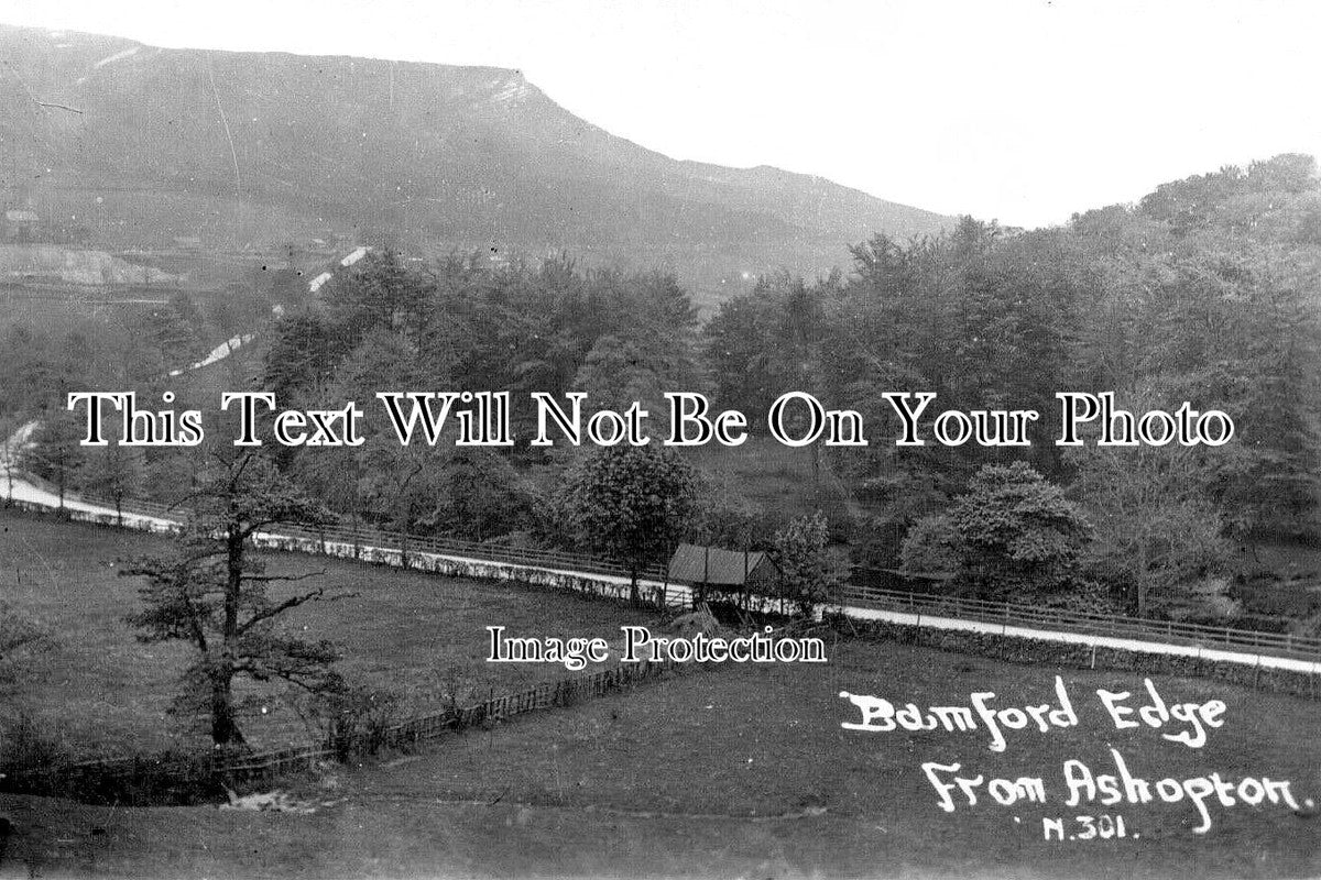 DR 3301 - Bamford Edge From Ashopton, Derbyshire