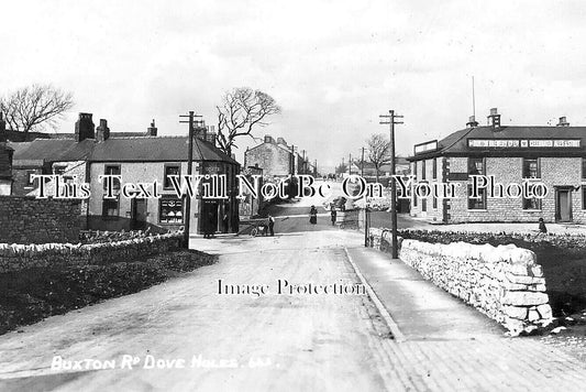 DR 3309 - Buxton Road, Dove Holes, Derbyshire c1924