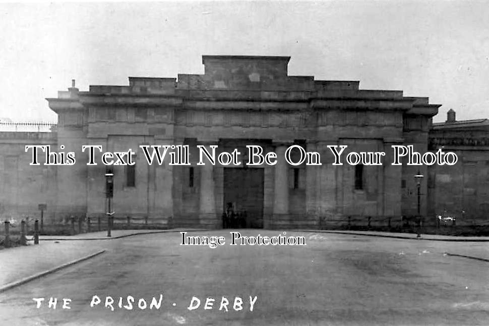 DR 332 - The Prison Front View, Derby, Derbyshire