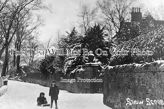 DR 3327 - Derwent Village In Winter, Ladybower, Derbyshire