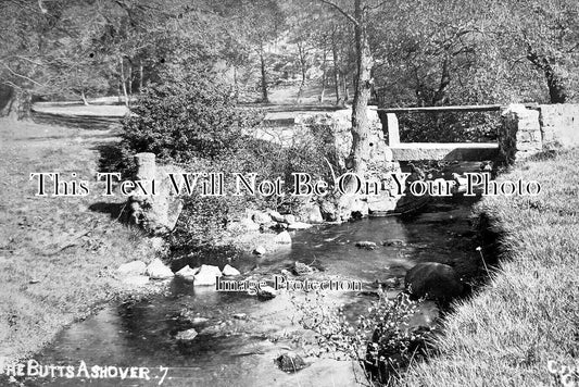 DR 3331 - The Butts & Ancient Stone Bridge, Ashover, Derbyshire c1910