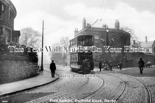 DR 3337 - Five Lamps, Duffield Road, Derby, Derbyshire