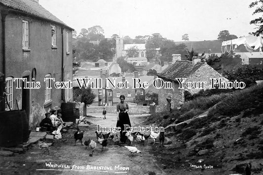 DR 34 - View of Whitwell From Babestone Moor, Derbyshire c1910