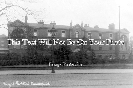 DR 340 - Royal Hospital, Chesterfield, Derbyshire c1910