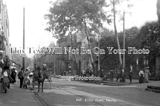 DR 3410 - Friar Gate, Derby, Derbyshire c1919
