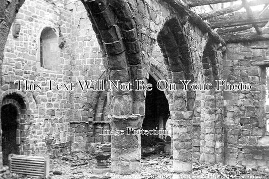 DR 3416 - Breadsall Church Fire, Suffragettes, Derby, Derbyshire