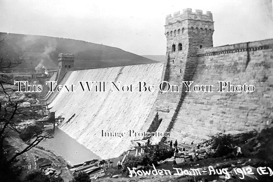 DR 3422 - Howden Dam, Derbyshire 1912