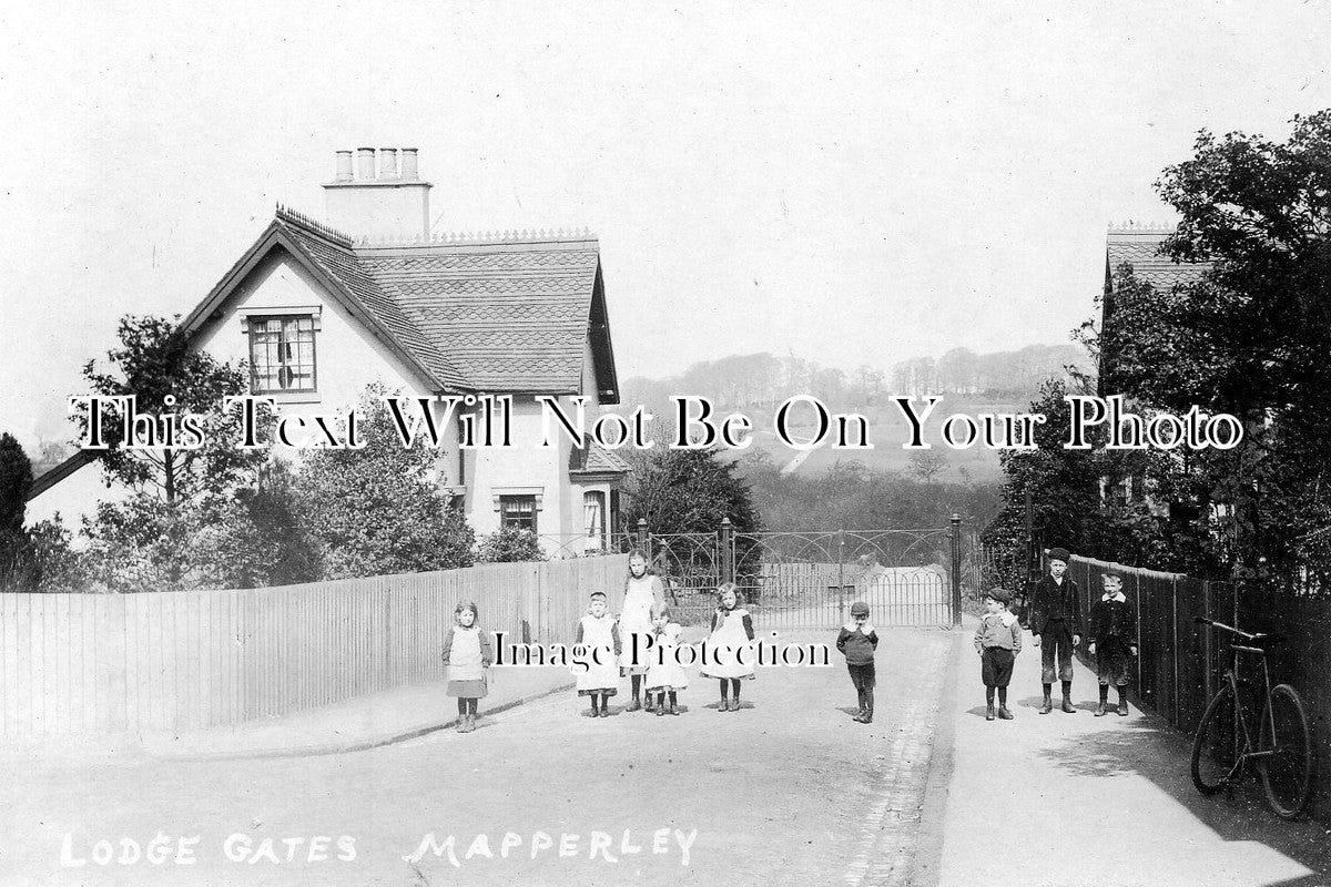 DR 343 - Lodge Gates, Mapperley, Derbyshire