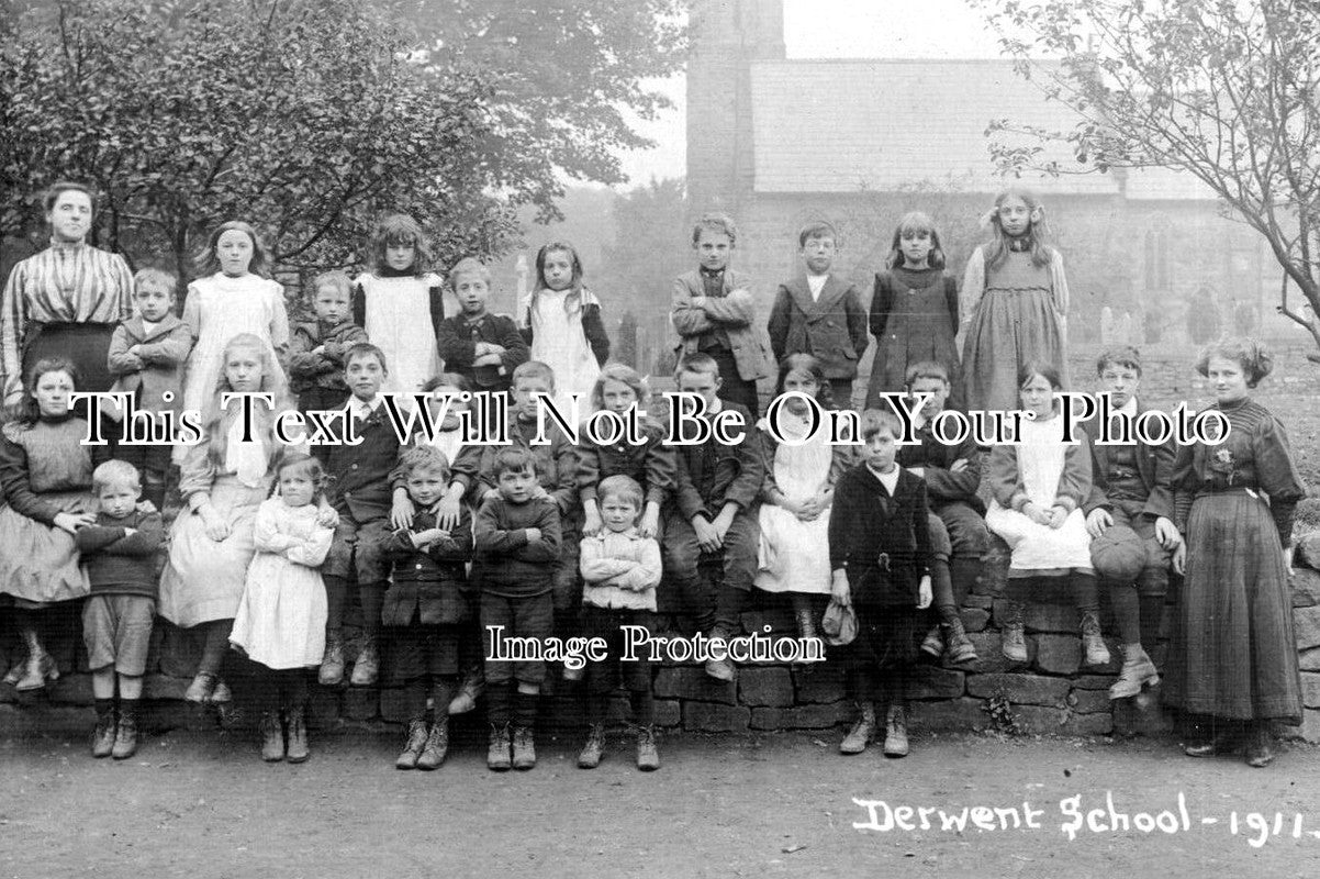 DR 345 - Derwent School, Derbyshire 1911