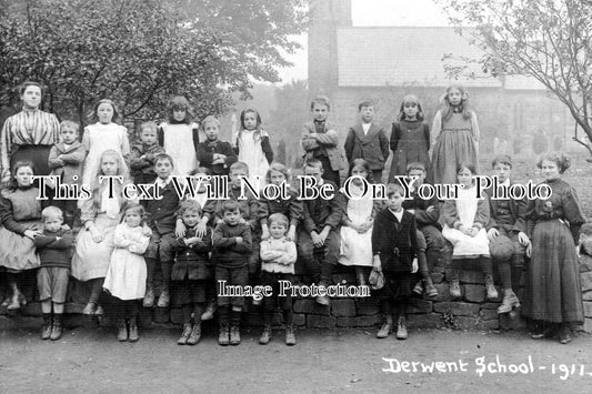 DR 345 - Derwent School, Derbyshire 1911