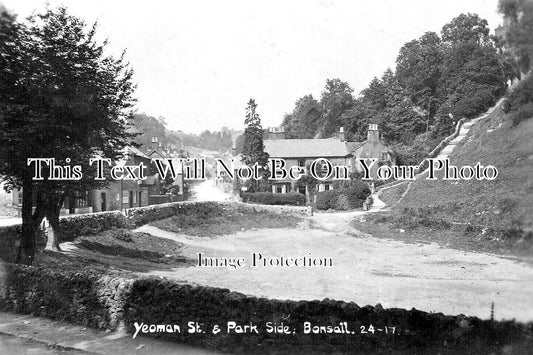 DR 3465 - Yeoman Street & Park Side, Bonsall, Derbyshire