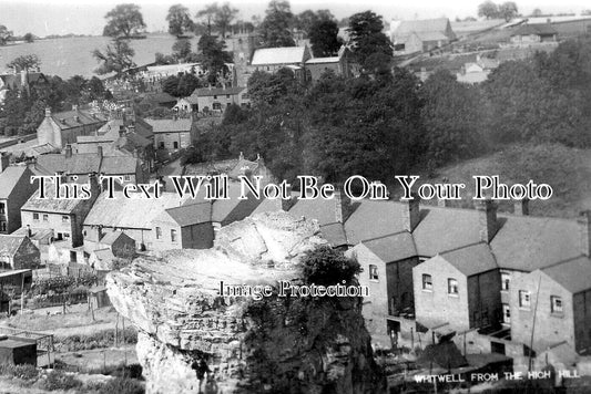 DR 3472 - Whitwell Village From The High Hill, Derbyshire