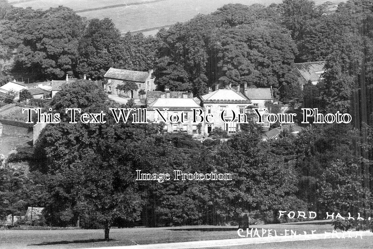 DR 3483 - Ford Hall, Chapel En Le Frith, Derbyshire – JB Archive