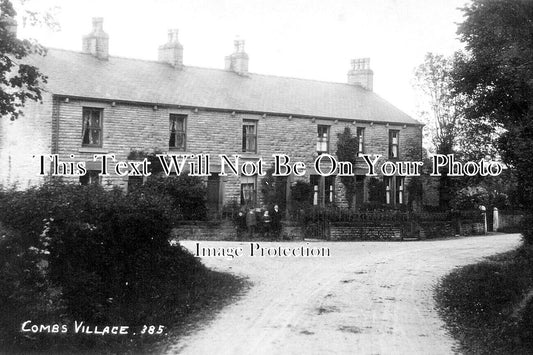 DR 3486 - Combs Village, Derbyshire c1914