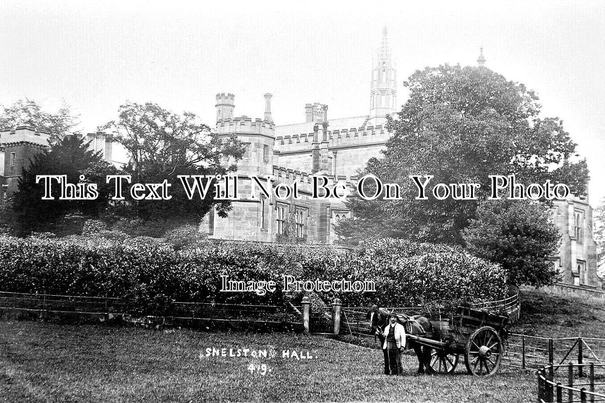 DR 3493 - Snelston Hall, Ashbourne, Derbyshire