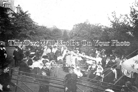 DR 3501 - Garden Party At Mosborough, Derbyshire c1910