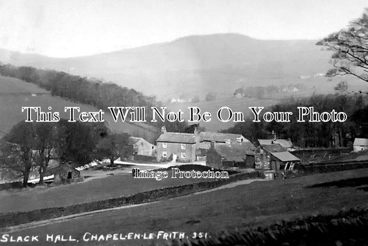 DR 3549 - Slack Hall, Chapel En Le Frith, Derbyshire c1917