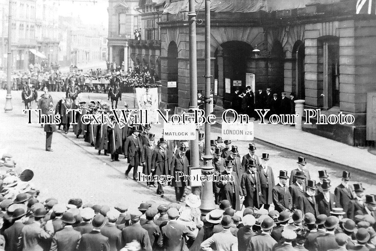 DR 3563 - Parade At Derby, Derbyshire