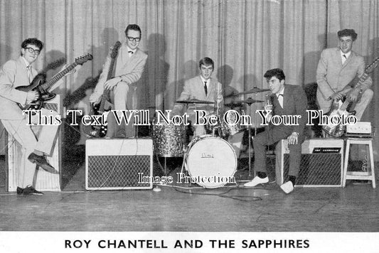 DR 3616 - Roy Chantell & The Sapphires, Derby, Derbyshire 1960s