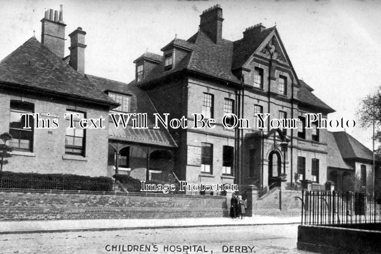 DR 383 - Childrens Hospital, Derby, Derbyshire c1912