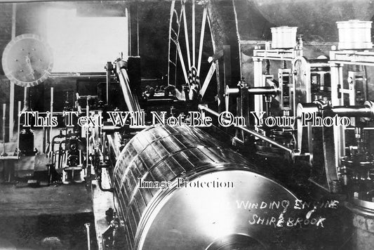 DR 393 - Winding Engine, Shirebrook Colliery, Derbyshire c1905