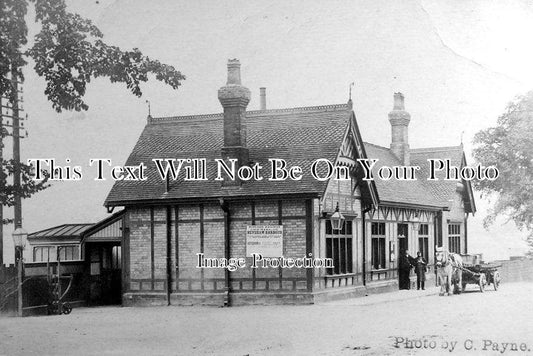 DR 413 - Irchester Railway Station, Derbyshire c1903