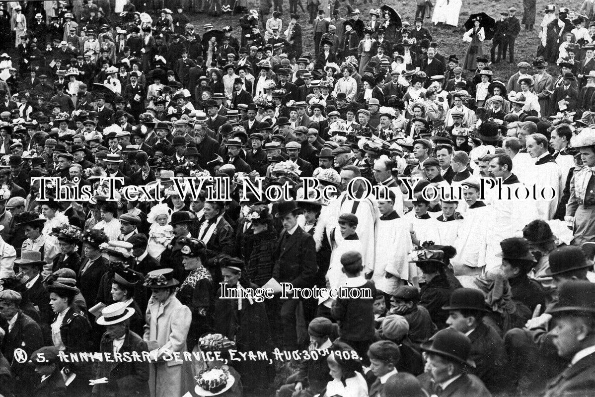 DR 455 - Anniversary Plague Service, Eyam, Derbyshire August 30th 1908