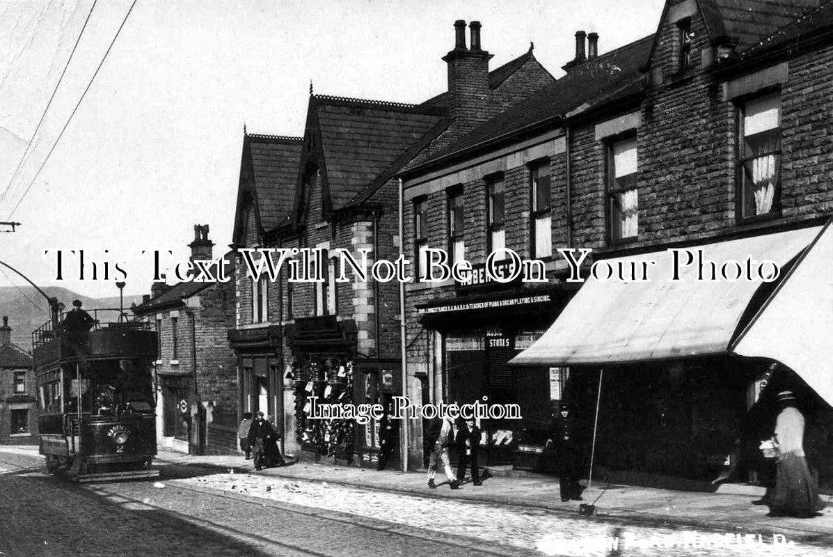 DR 487 - Station Road, Hadfield, Derbyshire