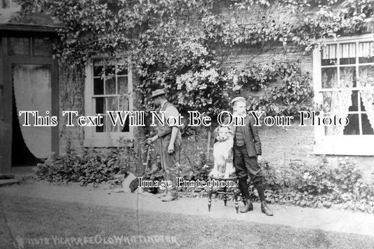 DR 492 - The Vicarage, Old Whittington, Chesterfield, Derbyshire c1908