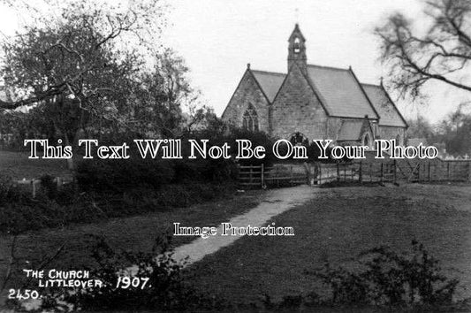 DR 493 - The Church, Littleover, Derbyshire c1907