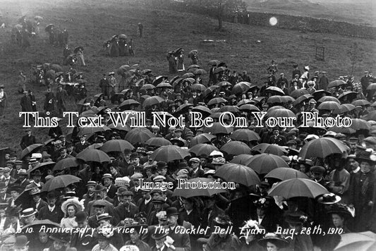 DR 532 - Anniversary Plague Service, Eyam, Derbyshire Aug 1910