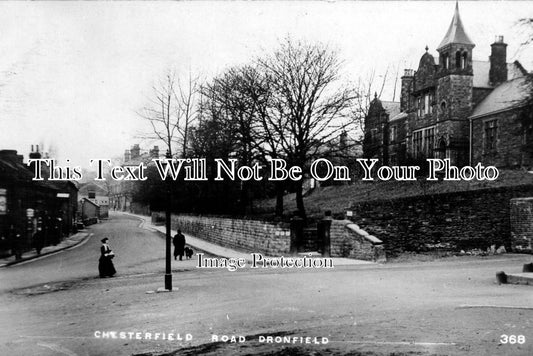 DR 54 - Chesterfield Road, Dronfield, Derbyshire c1915