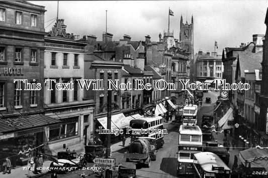 DR 550 - The Cornmarket, Derby, Derbyshire