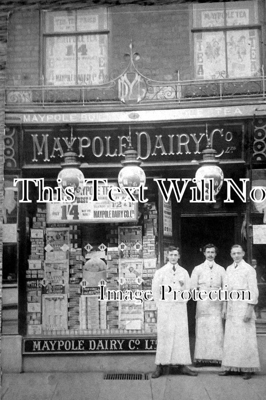 DR 572 - Maypole Dairy, Normanton Road, Derby, Derbyshire c1909