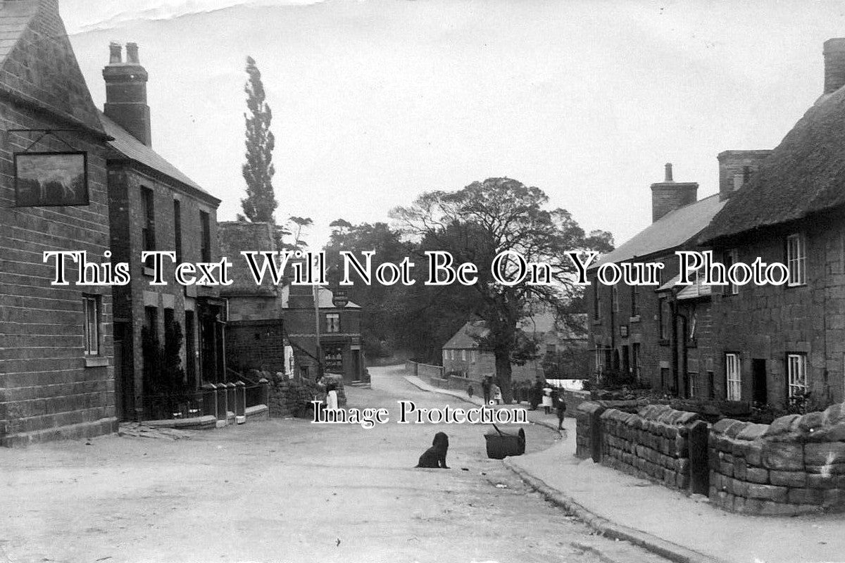 DR 589 - Greyhound & Spotted Cow Pubs, Holbrook, Derbyshire c1906