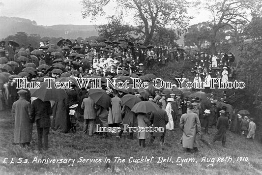 DR 636 - Anniversary Plague Service, Eyam, Derbyshire Aug 1910